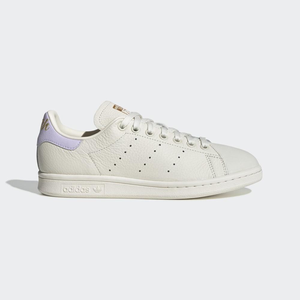 Originals Adidas Stan Smith Dama Romania - Albi/Violet/Aurii Metal EF6840